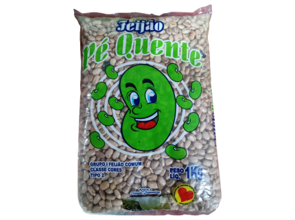 feijão pé quente 1 kg