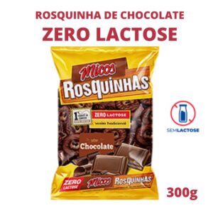 ROSQUINHAS MICOS ZERO LACTOSE CHOCOLATE 300G