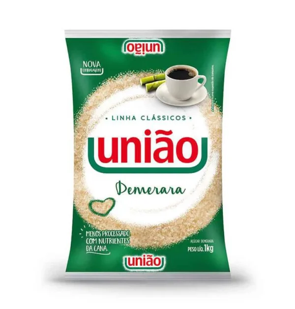 AÇÚCAR DEMERARA UNIÃO 1kg