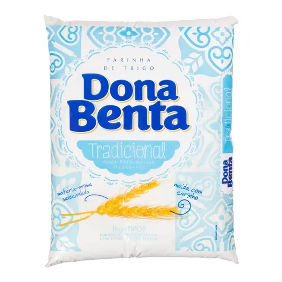 Farinha de trigo Dona Benta s/fermento 1 kg