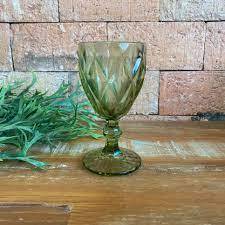 TAÇA de vidro Diamante
