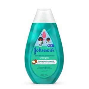 Shampoo Johnson's Baby blackinho poderoso 200ml