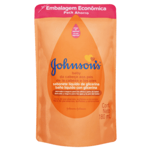 Sabonete Líquido Johnson's Baby da Cabeça aos Pés Refil 180ml