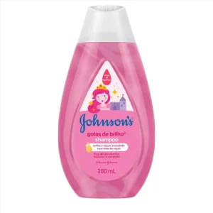 Shampoo Johnson's Baby Gotas de brilho 200ml