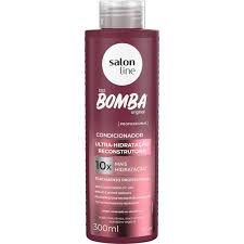 CONDICIONADOR SALON LINE SOS BOMBA ULTRA-HIDRATAÇÃO RECONSTRUTORA 300ML