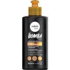 CREME PARA PENTEAR SALON LINE SOS BOMBA FORÇA E ENGROSSAMENTO 300ML
