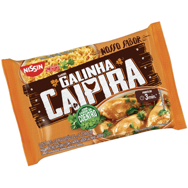 MIOJO NISSIN GALINHA CAIPIRA 70g