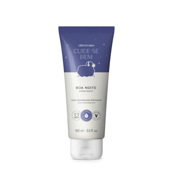 Loção Desodorante Hidratante Corporal Cuide-se Bem Boa Noite 100ml