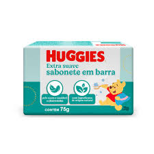 SABONETE BARRA HUGGIES EXTRA SUAVE 75g